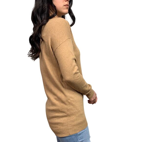 Ann Taylor Factory Tan V-Neck Sweater - Picture 4 of 7